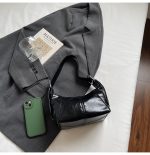 Wholesale Women Fashion Casual Solid Color Soft Leather Shoulder Bag - Image 6