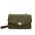 Wholesale Women Fashion Retro Solid Color Shoulder Bag - Image 6
