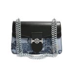 Women Fashion Printed Chain Small Square Shoulder Bag - Image 5