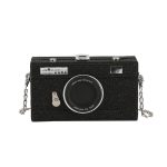 Women Fashion Creative Camera-Shaped Chain Shoulder Bag - Image 6