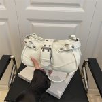 Wholesale Women Fashion Casual Leopard Sttching Belt Shoulder Bag - Image 6