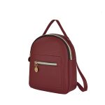 Wholesale Women Fashion Casual Solid Color Backpack - Image 3