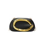 Women Fashion Casual Geometric Ring Chain Shoulder Bag - Image 6