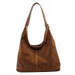 Wholesale Women Fashion Casual Simple Solid Color Large Capacity Shoulder Bag - Image 5