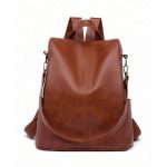 Wholesale Women Fashion Casual Simple Large Capacity Backpack - Image 5