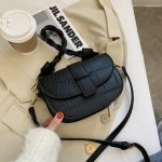 Wholesale Simple Solid Color Clap Shoulder Bag - Image 6