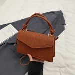 Simple Fashion Flip Print Square Shoulder Bag - Image 8