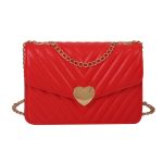 Wholesale Simple Stitch Flip Square Shoulder Bag - Image 6