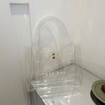 Women Fashion Simple PVC Plastic Transparent Jelly Shoulder Bag - Image 7