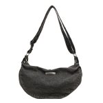Women Fashion Simple Denim Zipper Shoulder Bag - Image 5