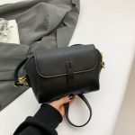 Women Fashion Retro Small Square Zipper Shoulder Bag - Image 5