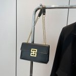 Women Casual Simple Solid Color Chain Small Square Shoulder Bag - Image 5