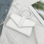 Women Fashion Casual Solid Color Shoulder Bag - Image 5