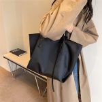 Wholesale Women Fashion Casual Oxford Cloth Large Capacity Tote Bag - Image 6