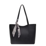 Wholesale Women Casual Simple Large Capacity Ribbon Tote Bag - Image 6