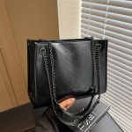 Wholesale Women Fashion Casual Solid Color Soft Leather Large Capacity Tote Bag - Image 6