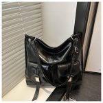 Wholesale Women Fashion Simple Retro Large Capacity Shoulder Bag - Image 6