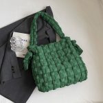 Women Fashion Casual Solid Color Large-Capacity Shoulder Bag - Image 6