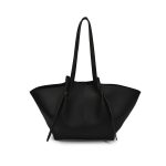Wholesale Women Fashion Casual Solid Color Pleated Large Capacity Tote Bag - Image 6