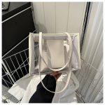 Wholesale Summer Transparent Large Capacity Pvc Tote Bag - Image 6