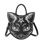 Wholesale Women Fashion Creative Cat Printed Hangbag - Image 6
