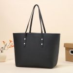 Wholesale Simple Solid Color Large Capacity Tote Bag - Image 6