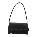 Wave Design Women Candy Color Underarm Bag - Image 6