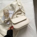 Wholesale Women Fashion Flap Portable Underarm Saddle Bag - Image 6