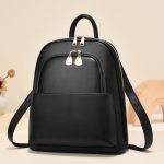 Wholesale Travel School Women Pu Leather Backpack - Image 6