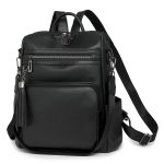 Wholesale Winter Vintage Fashion Women Leopard Backpack - Image 6