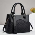 Wholesale Women Casual Solid Color Shoulder Handbag Bag - Image 2