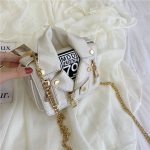 Wholesale Women'S Fashion Patent Leather Motorcycle Clothes Bag - Image 12