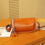 Wholesale Women Retro Fashion Pillow Bag Broadband Genuine Leather Shoulder Bag - Image 6