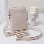 Wholesale Women Casual Simple Solid Color Pu Soft Leather Crossbody Bag - Image 5