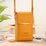 Wholesale Touch Screen Mobile Phone Bag Female Small Messenger Cute Mobile Phone Bag Fashion Key Coin Bag Vertical Style - Image 4
