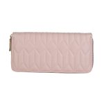 Women Fashion Creasing Solid Color Mid-Length Coin Purse - Image 11