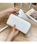 Women Fashion Multi-Card Function Clutch Long Coin Purse - Image 12