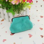 Women Fashion Candy Color Plush Coin Purse - Image 12