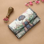 Wholesale Women Fashion Vintage Ethnic Style Cartoon Pattern Kids Print Wallet - Image 8
