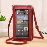 Women Fashion Touch Screen Phone Transparent Mini Purses - Image 7