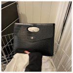 Women Fashionable Simple Large Capacity PU Flap Rectangular Purses - Image 7