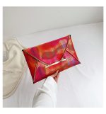 Wholesale Women Fashion Simple Smob Color Block Rectangular Purses - Image 7