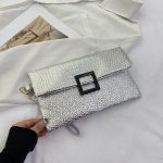 Women Fashion Casual Simple Solid Color Envelope Purses - Image 6