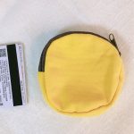 Wholesale Fashion Simple Solid Color Round Canvas Coin Purse - Image 5