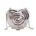 Wholesale Women Mini Crossbody Square Heart Metal Chain Coin Purse Bag - Image 7