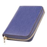 Men Solid Color Short Zipper Wallet - Image 7