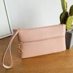 Women Fashion Simple Solid Color Coin Wallet - Image 2