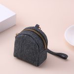 Women Fashion Solid Color Mini Denim Wallets - Image 6