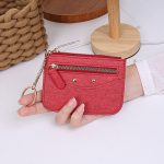 Women Fashion Solid Color Mini Card Holder Wallet - Image 7