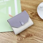 Women'S Fashion Colorblock Multi-Card Wallet - Image 11